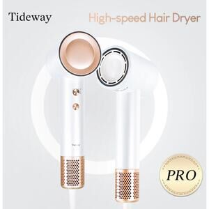 TIDEWAY High-speed Hair Dryer Pro M01 Pro White Ultra-Fast Drying